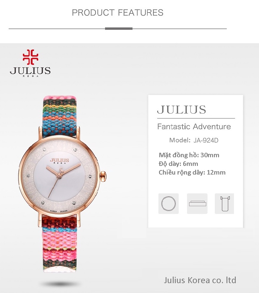 Đồng hồ Julius JA 924