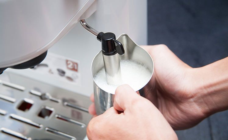 Bọt Sữa cho Latte và Cappuccino