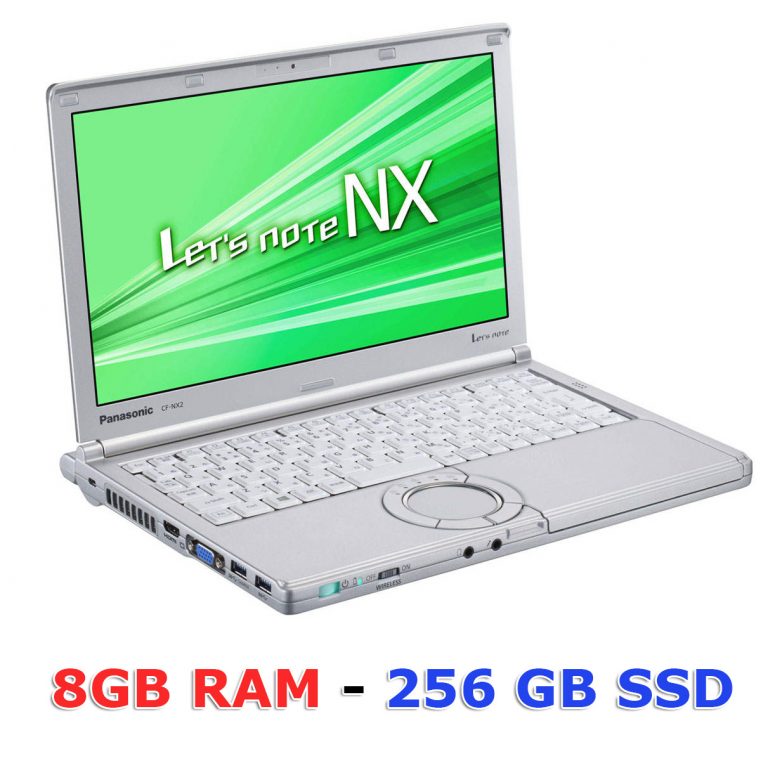 Panasonic CF-NX2 8GB RAM : bản 8GB RAM - 256SSD - Pin 9 cells