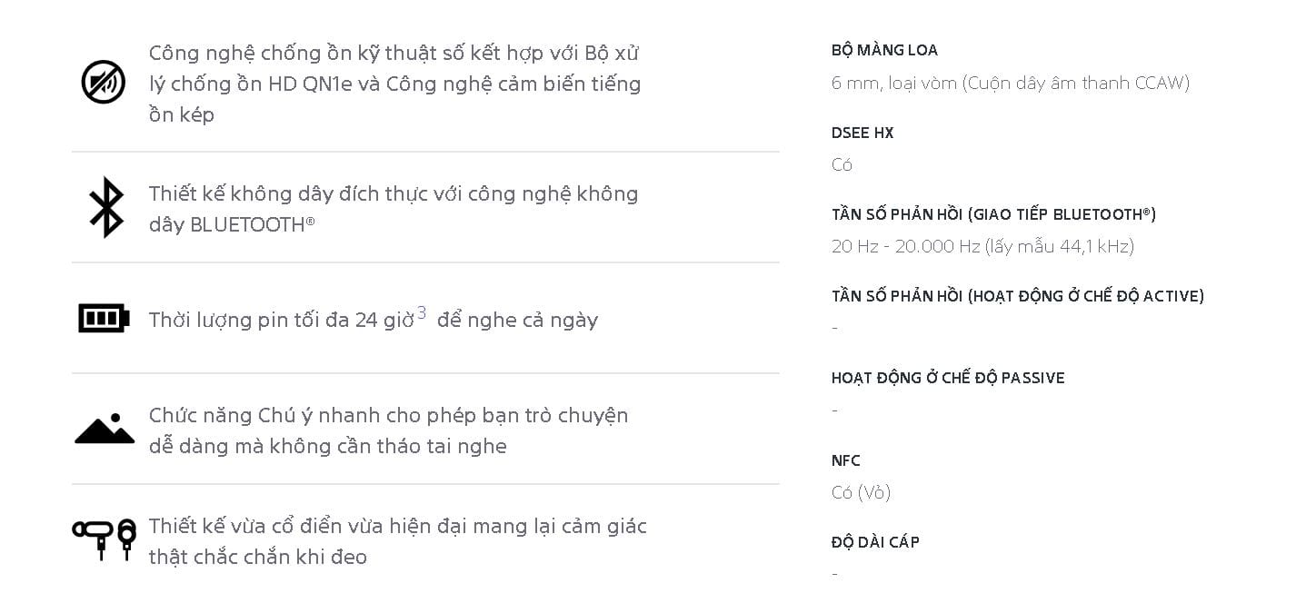 TAI NGHE SONY WF-1000XM3